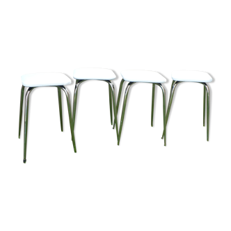 Set of 4 vintage stools