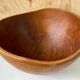 Saladier en teck scandinave