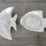 Empty fish pocket in white mother-of-pearl 1980