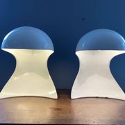 Pair of Dania lamps by Dario Tognon for Artemide vintage 1969