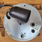 Half-globe opaline ceiling light