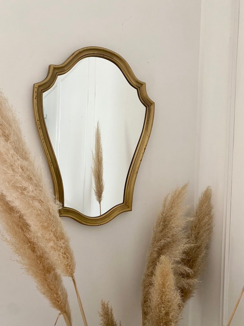 Miroir doré ancien 56x40