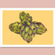 Pastel artichaut a4 légume fleur