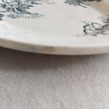 Flat plate in Lyon earthenware, Floréal model