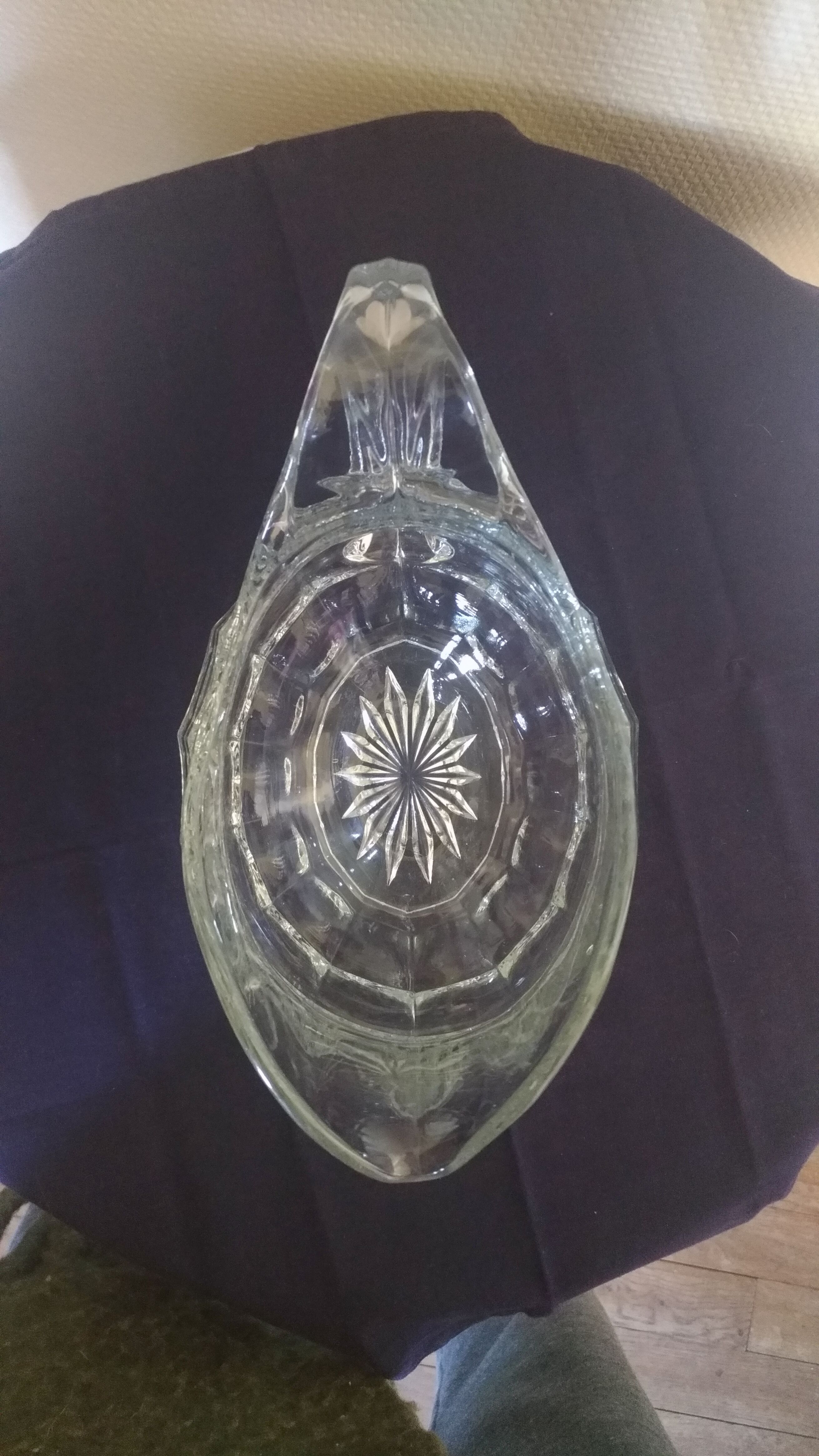 Crystal water pitcher