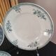 6 old mismatched deep plates Terre de Fer, glass and blue colors