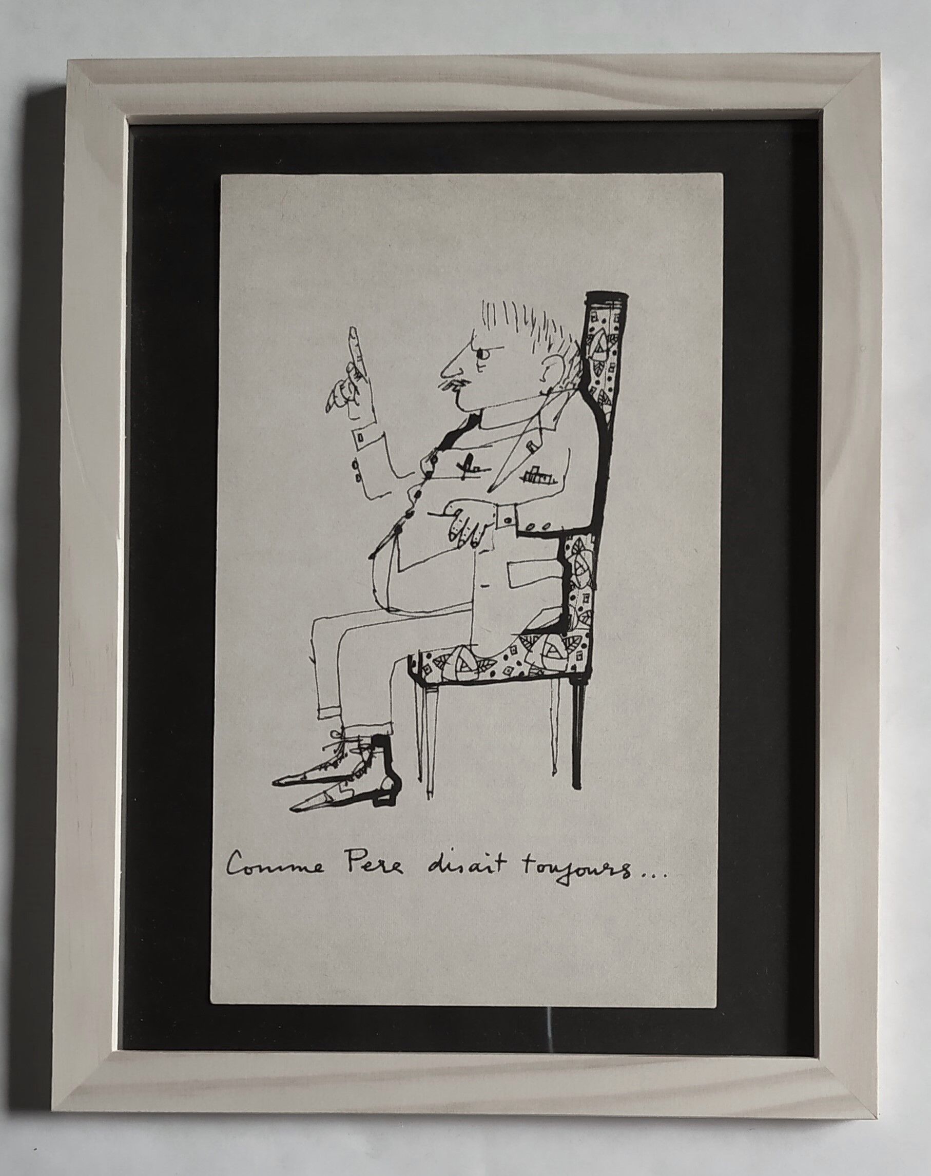 Illustration -Family Series- "Father said.."