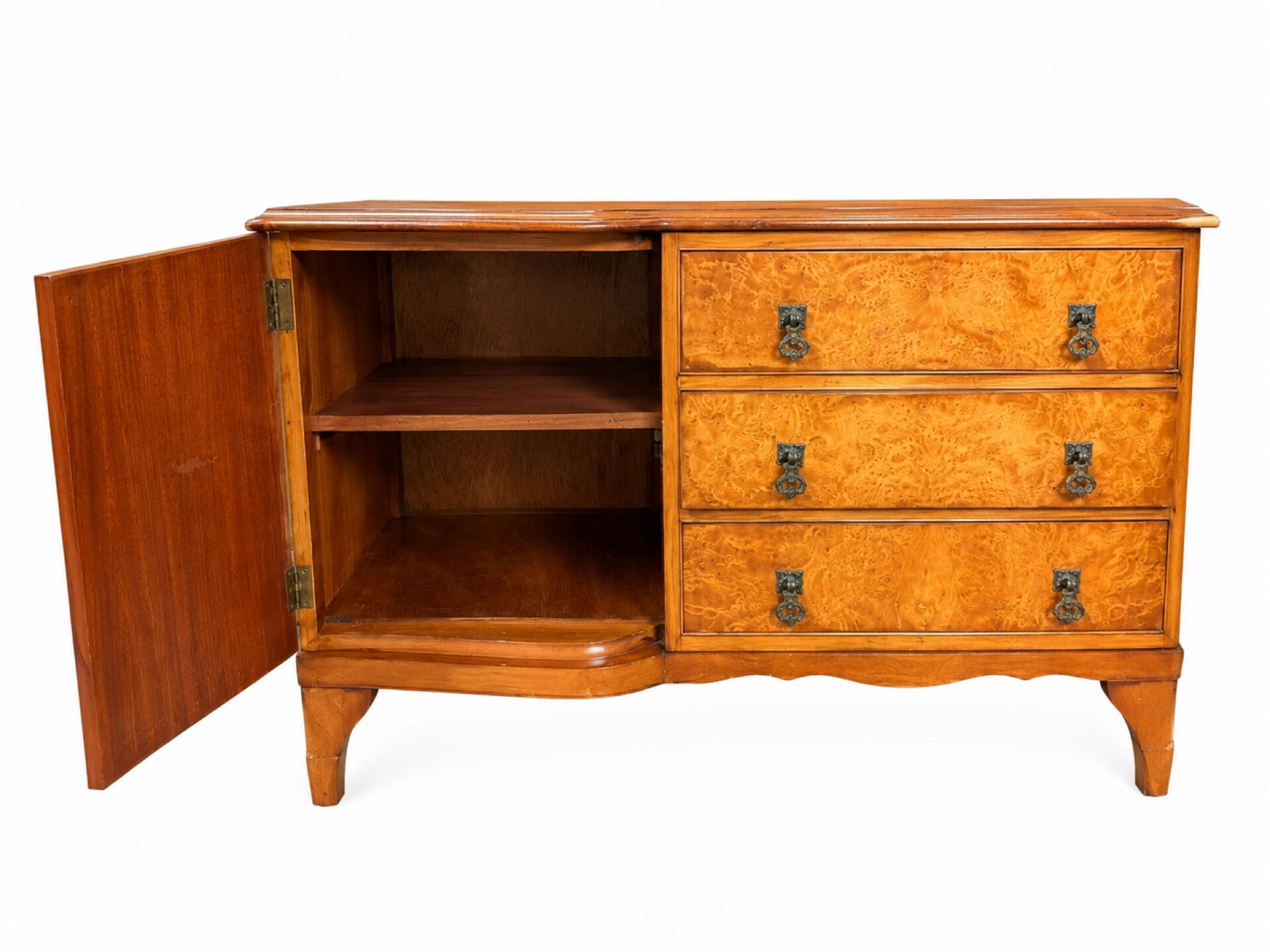Art Deco walnut sideboard – 1930s