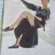 Seated woman