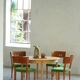 Round solid oak dining table with three extensions, mid-century Danish style, 1960s.