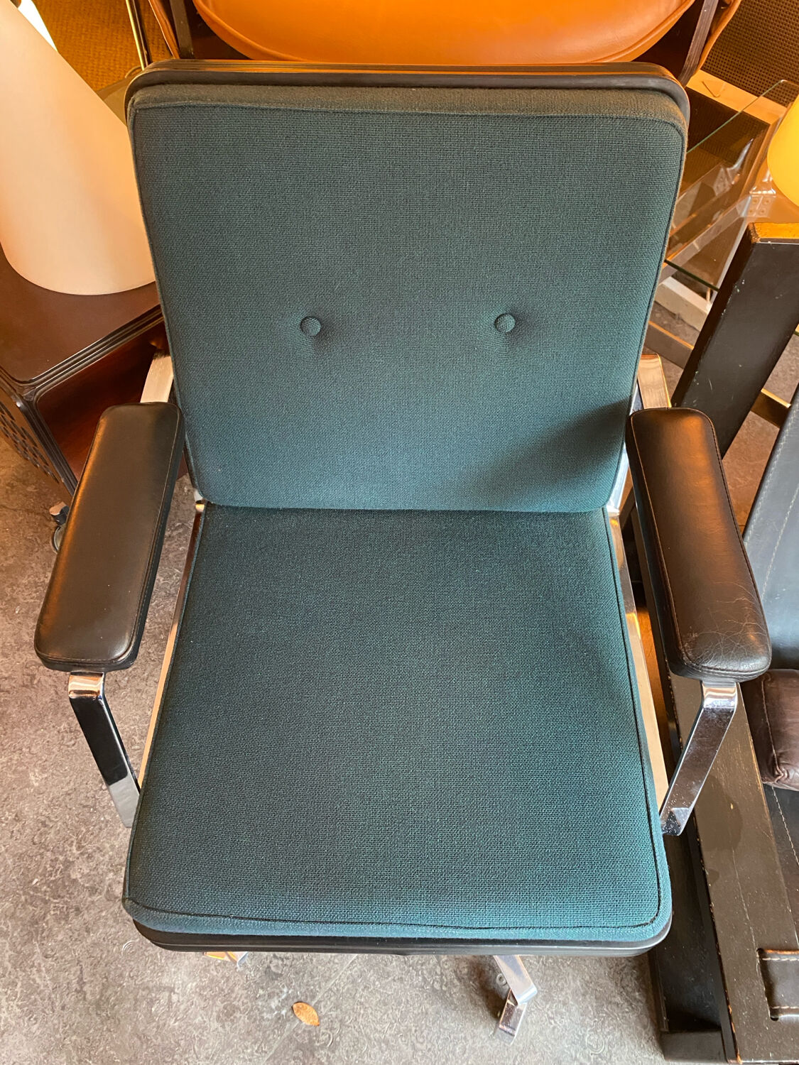 Chaise de bureau des années 1970