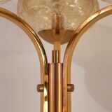 Vintage brass floor lamp 1970 italy