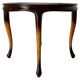 Table basse Art Déco en bois courbé