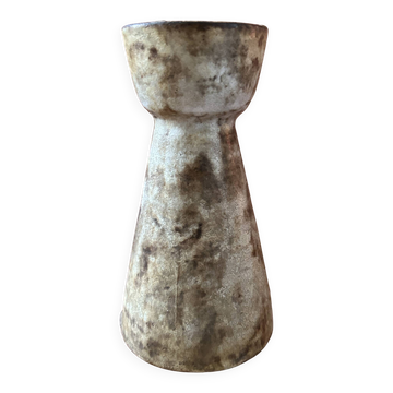 Ceramic candlestick signed A. Kostanda – Vallauris, 1950s