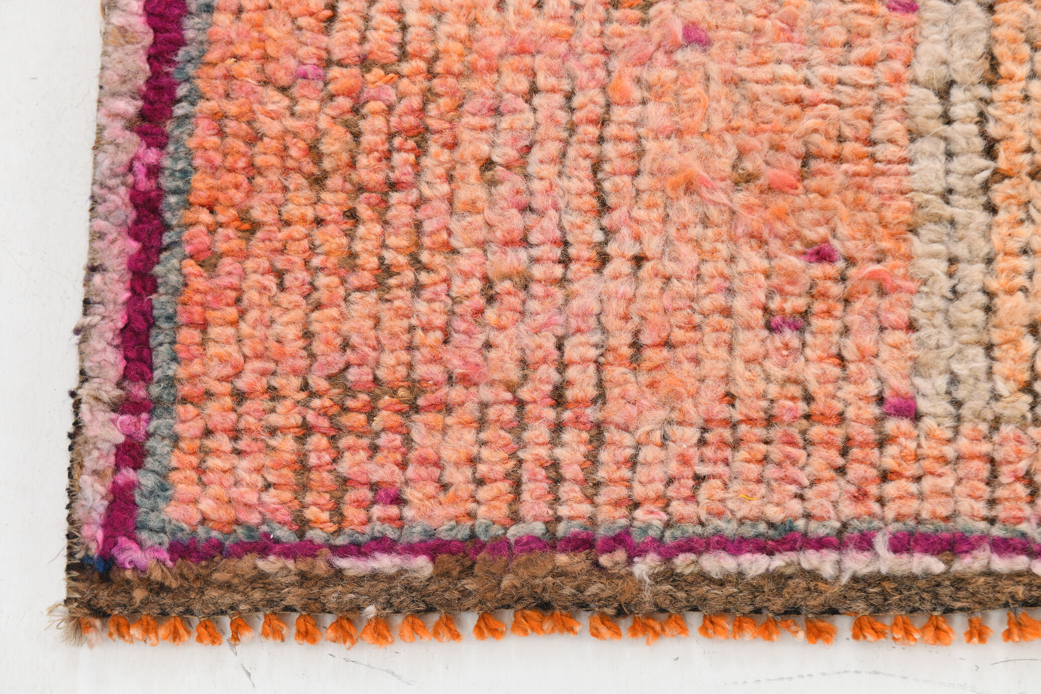3x9 Vintage Geometric Runner Rug, 89x283Cm