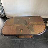 Brutalist Style Salon Table by Paul Kingma