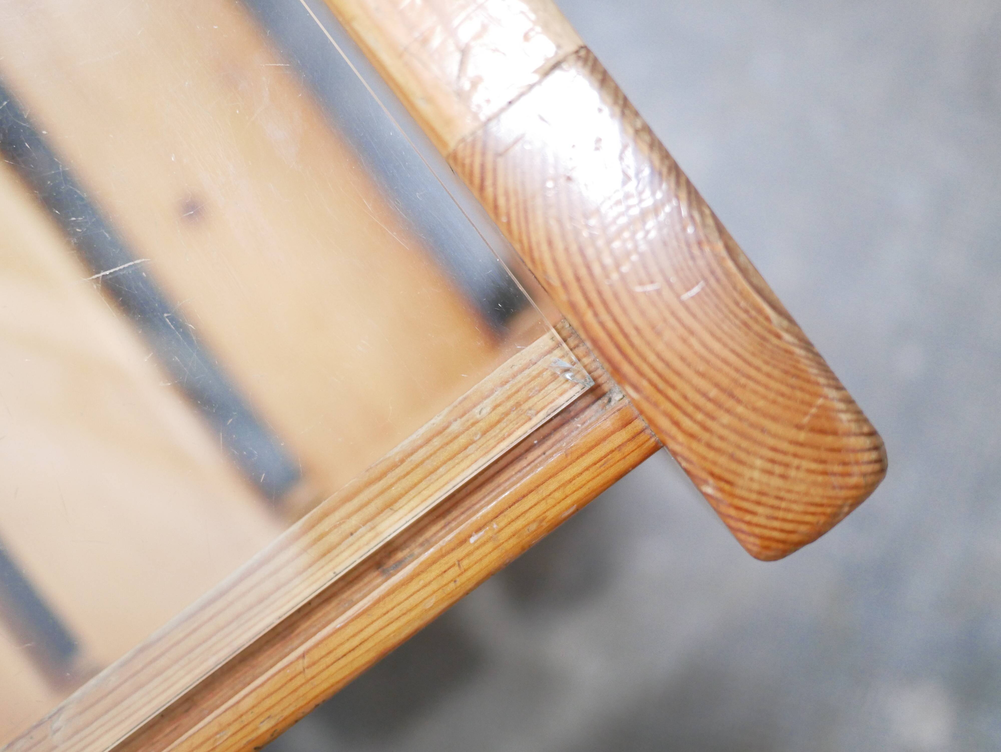 Vintage pine coffee table