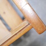 Table basse vintage en pin