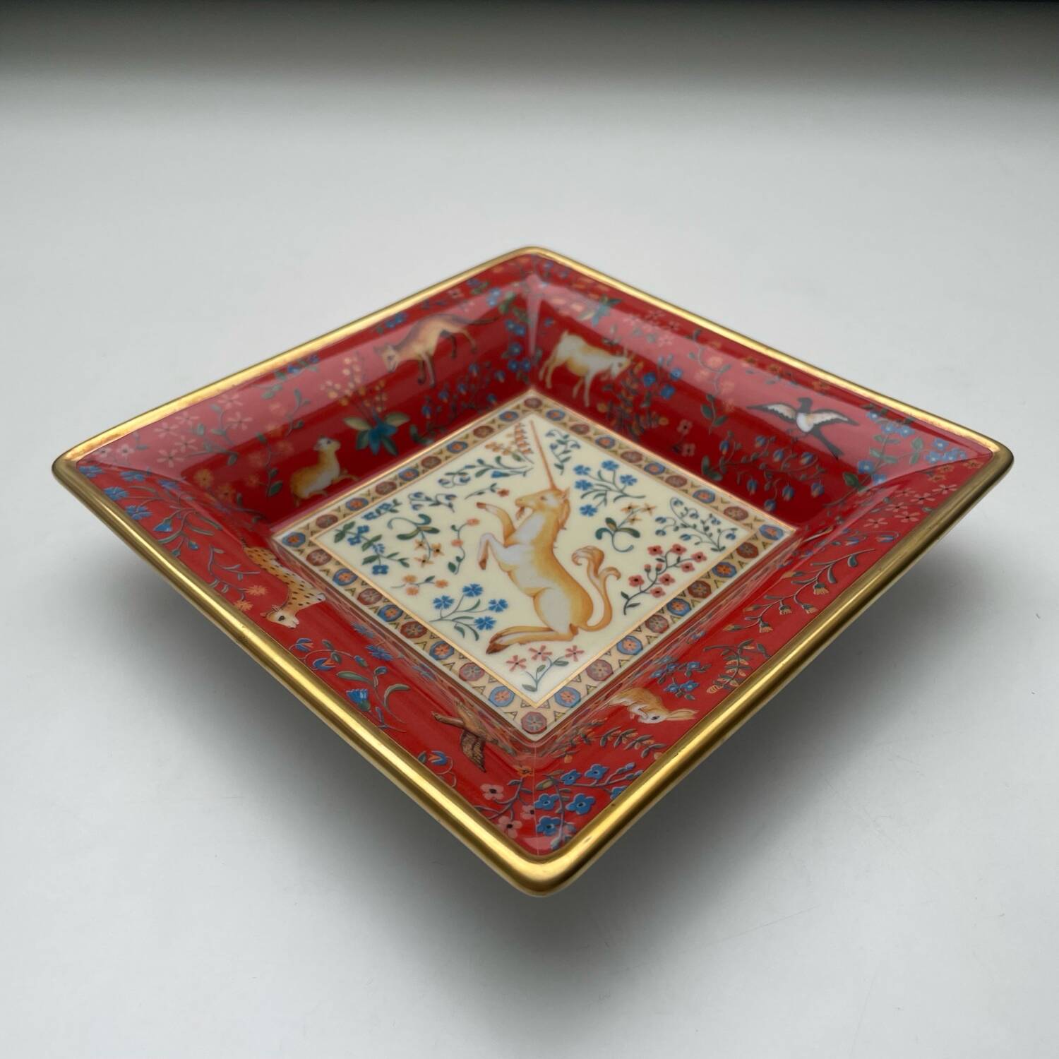 Vide poche La Dame a la Licorne Deshoulieres Limoge