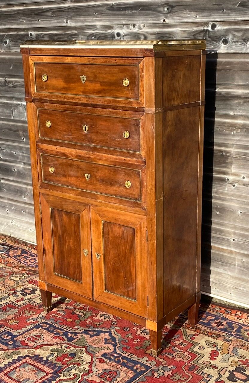 Writing desk in mahogany from Louis XVI 18th century