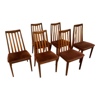 6 vintage chairs