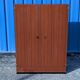 Vintage compact Scandinavian teak cabinet/sideboard, 1960s