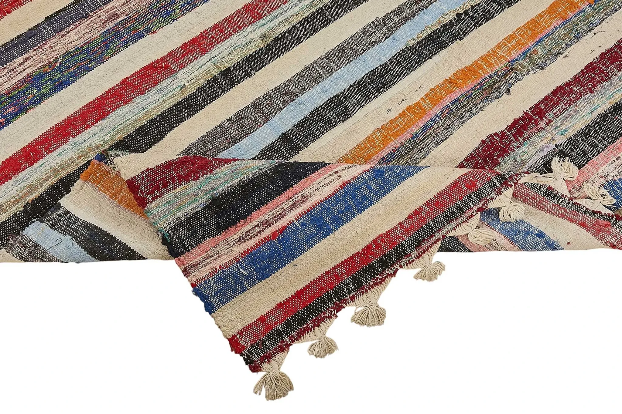 Turkish Handwoven Flatweave Chaput Kilim 183 cm x 305 cm