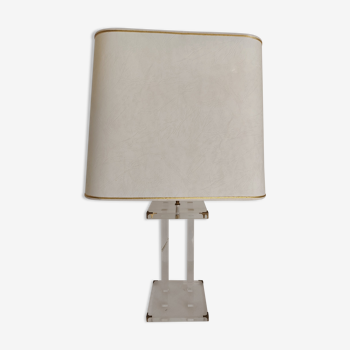 Plexiglas lamp of David Lange for Roche Bobois 1970