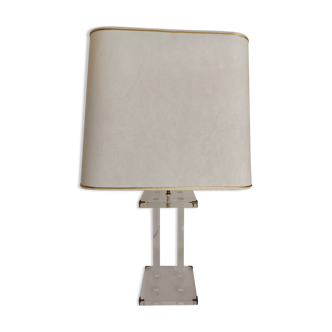 Plexiglas lamp of David Lange for Roche Bobois 1970