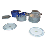Table service, tableware of Limoges Haviland