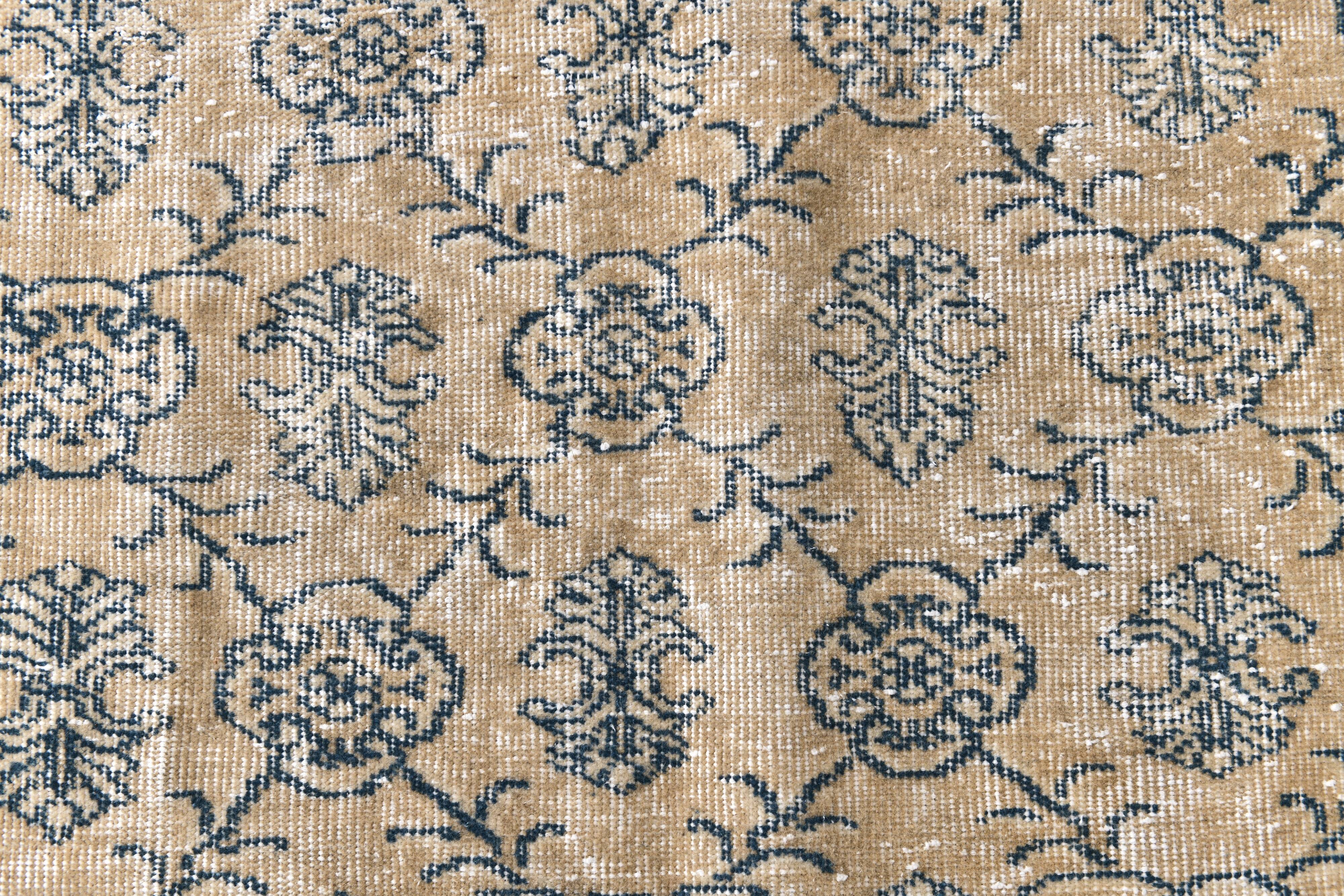 Light Mustard & Black Turkish Rug 215x296Cm SK 240852