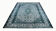 Modern overdyed persian carpet handmade traditional red wool area rug - 214x319cm