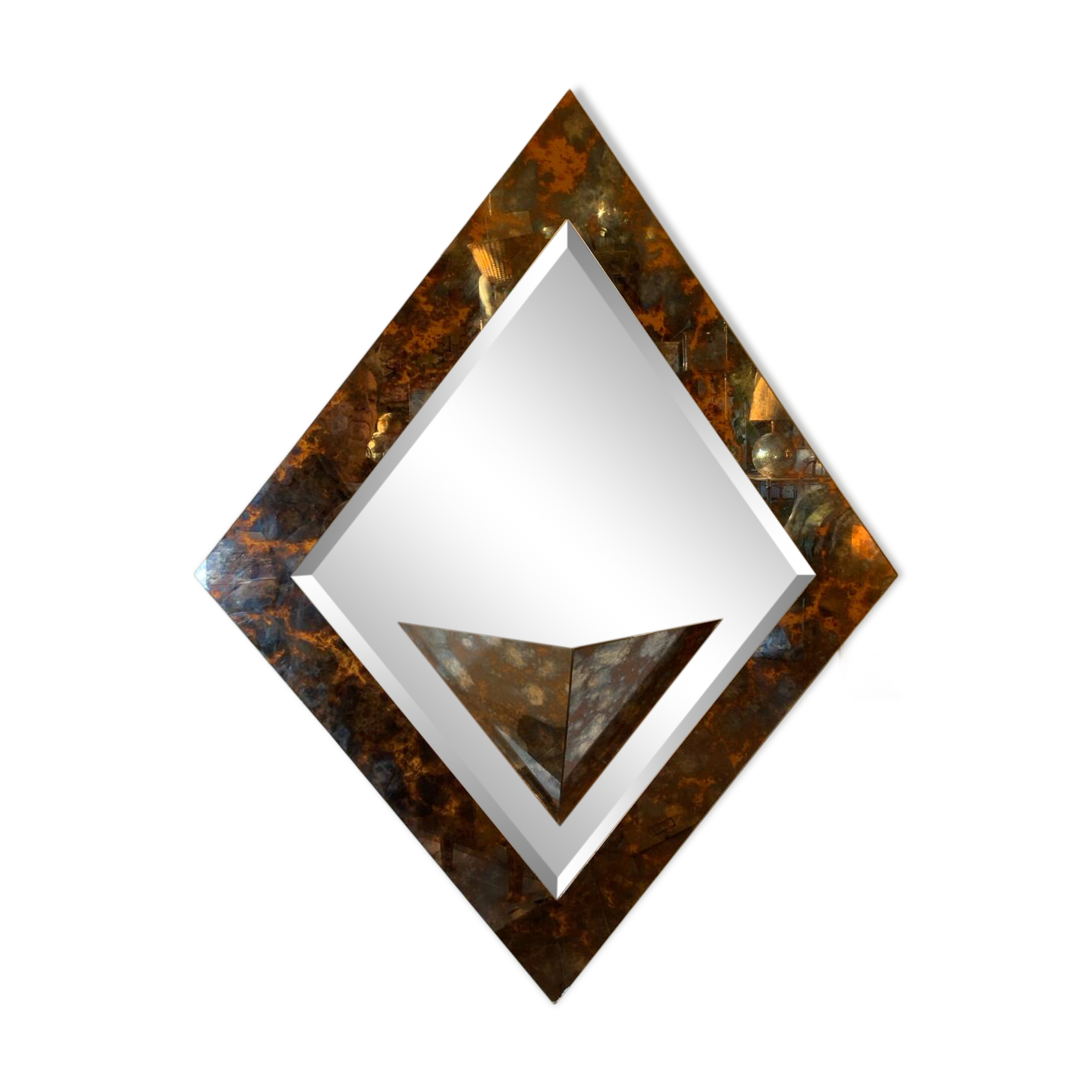 Bevelled mirror 1970