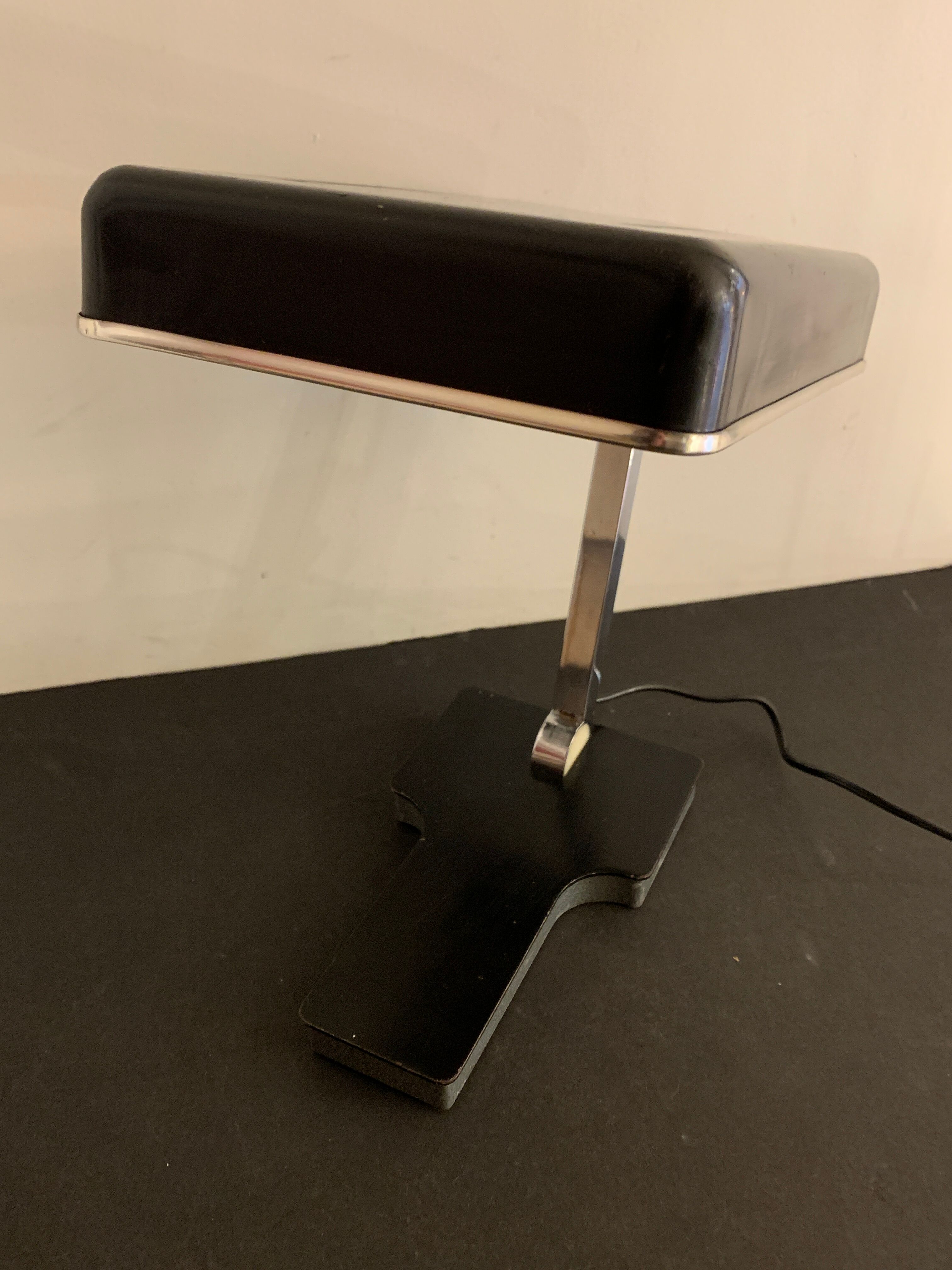 Adjustable Fase lamp, model Mini Fase in black metal, 1960