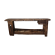 Ancient wooden workbench