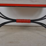 Wrought iron coffee table