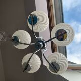 Five-branch chandelier type Spaceage