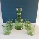 Service carafe et 6 verres