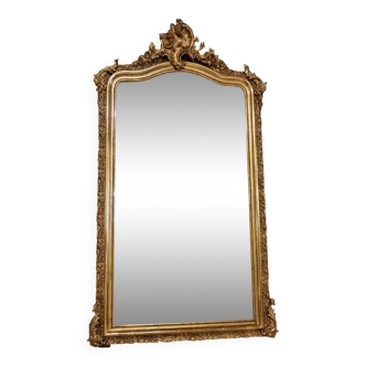 Napoleon III period mirror 169 x 100