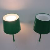 Pair of Scandinavian Luxus wall lamps by Uno and Östen Kristiansson