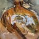 Grand monumental gourd vase — Bernard Aconito — Master Glassmaker in Biot —