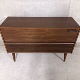 Enfilade Hifi vintage marque Grundig années 60