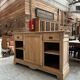 Comptoir de bar en chêne