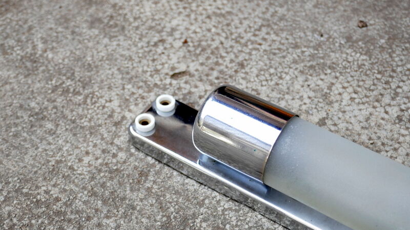 Chrome lighting applied with vintage tube