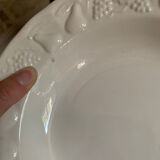5 vintage hollow plates model Fruit
