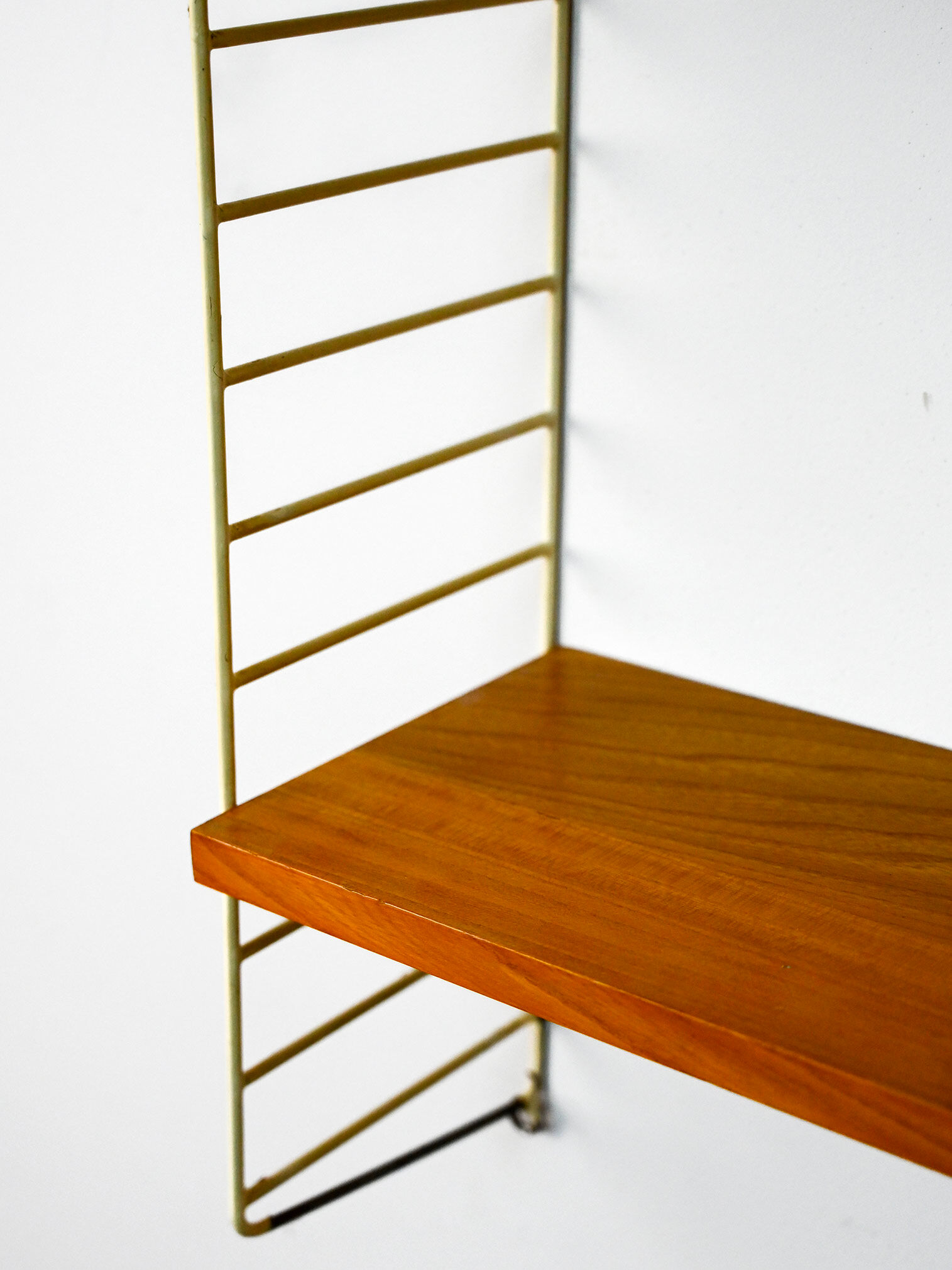 Vintage wall shelf with two shelves