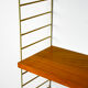 Vintage wall shelf with two shelves
