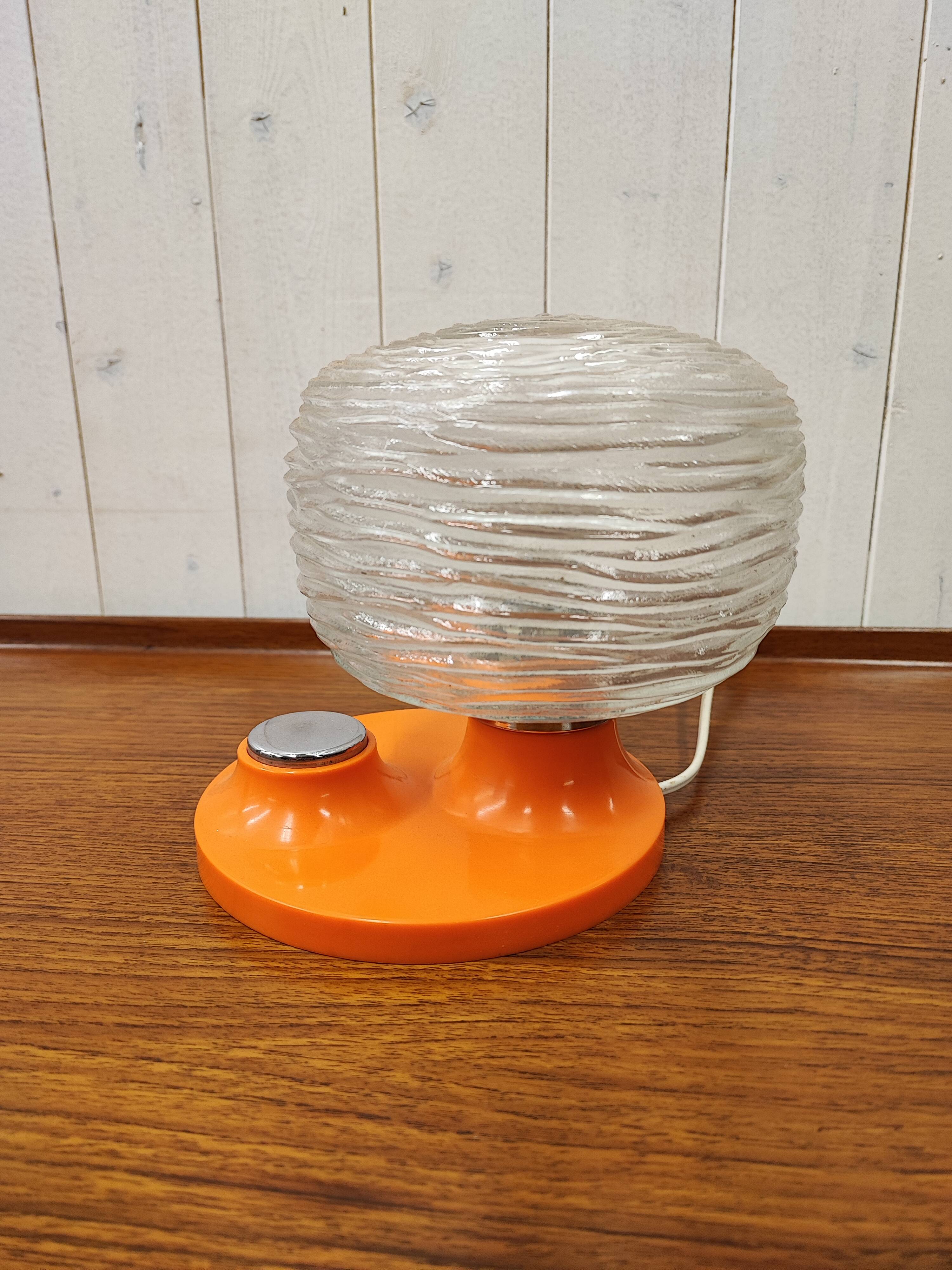 Space age lamp 1970 hillebrand