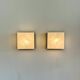 F-3071 Square Abstract Wall Lamps By Raak Amsterdam, The Netherlands 1970S