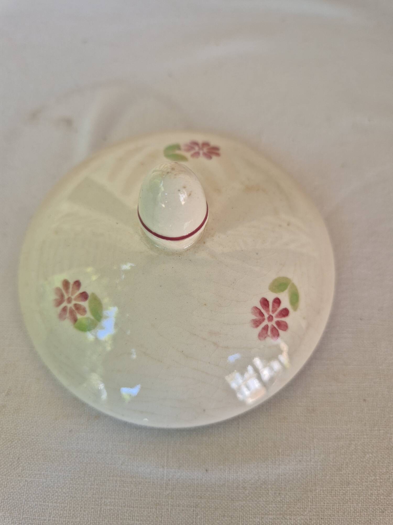 Gien Christiane sugar bowl + free saucer